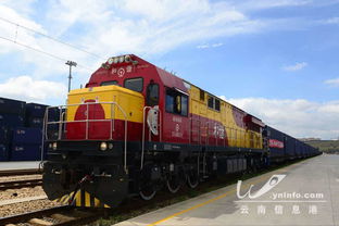 昆明至沈陽云南特產(chǎn)集裝箱特需班列首發(fā)