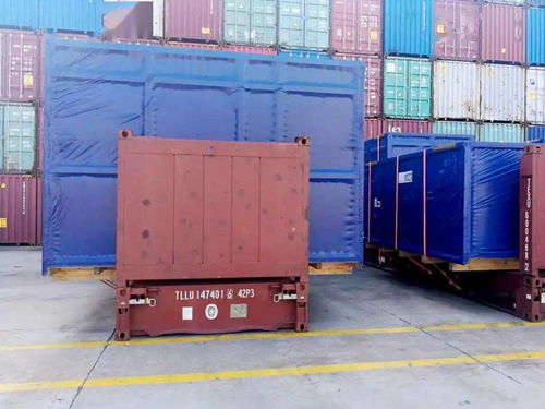 連云港中遠海運物流集裝箱部代理高貨值特種箱進口生產線